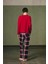 Kadın Pamuklu Uzun Kollu Pijama Takımı 4