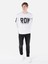 Beyaz Erkek Sweatshirt 3