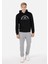 Siyah Erkek Sweatshirt 3