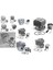 Motorlu Testere Silindir Piston Secho 4100/40,5 mm 1