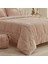 Flufy Çift Kişilik Soft Dream Comfort Set Pudra 3
