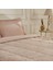 Flufy Çift Kişilik Soft Dream Comfort Set Pudra 4