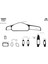 Subaru Legacy Konsol-Maun Kaplama 1999-2004 10 Parça 1