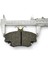 Clio 2 Arka Fren Balata - Renault Symbol Twingo Logan Sandero 410602192R - 7701208265 - 7701207066 - 7701210142 - 7702295181 - 410609342R 3