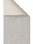 Motto Koleksiyonu Yumuşak Tozsuz Örgü Dokuma Modern Halı Plain Gri 3