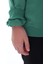 Oversize Unisex Basic Düz Yeşil Renk Pamuk Çocuk Sweatshirt 4