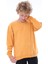 Oversize Unisex Basic Düz Turuncu Renk Pamuk Sweatshirt (2-11 Yaş) 1