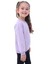 Basic Düz Renk Lila Fırçalı Yumuşak Pamuk Sweatshirt 2