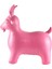 Şişme Zıp Zıp Hayvan Sevimli Şişme Hayvan Pembe Pompa Hediyeli 2