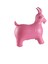 Şişme Zıp Zıp Hayvan Sevimli Şişme Hayvan Pembe Pompa Hediyeli 3