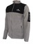 Erkek Regular Fit Fermuarlı Cepli Polar Gri Sweatshirt 1