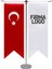 Masaüstü T Model Bayrak Direği 2