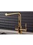 Su Arıtma Cihazı Için 3 Yollu Oval L Borulu Gold Musluk 3