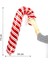 Yılbaşı Candy Cane Baston Şeker Şekilli Folyo Balon 85x41 Cm 1 Adet 1