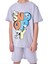 Snoopy Baskılı 2'li Şort - T-Shirt Çocuk Takım 2