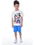 Mickey Baskılı 2'li Şort - T-Shirt Çocuk Takım 1