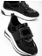 Siyah Önü Taş Detaylı Beyaz Tabanlı Ortopedik Tabanlı Sneakers 2
