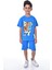Snoopy Baskılı 2'li Şort - T-Shirt Çocuk Takım 1