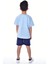 Bluey Baskılı 2'li Şort - T-Shirt Çocuk Takım 3