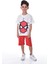 Spider - Man Baskılı 2'li Şort - T-Shirt Çocuk Takım 1