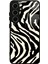 Samsung S24 Fe Zebra Tasarımlı Glossy Telefon Kılıfı 1