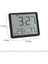 Pilli LCD Dijital Ekran Mini Saat 9x7 cm Alarm Sıcaklık Nem Göstergesi Ultra Ince Dekoratif Çok Fonksiyonlu 4