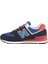 NB Lifestyle Unisex Shoes U574RBA Unisex BLACK Günlük Sneaker Ayakkabı 2