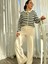 Cosy Krem Likralı Çelik Triko Pantolon 4