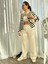 Cosy Krem Likralı Çelik Triko Pantolon 5
