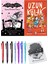 Uzun Kulak ve Isadora Moon 10 Pijama Partisine Gidiyor 2'li Set - Kalem 1