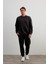 Erkek Pamuklu Üç Iplik Sweatshirt Pantolon Takım 1