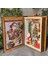 El Yapımı Yılbaşı Temalı Ahşap Kitap Şeklinde Dekoratif Kutu - 17 x 20 cm 5