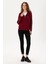 Kadın Bordo Sweatshirt 50297354-VR014 4