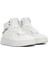 Kadın Beyaz Deri Kalın Tabanlı Bilekli Sneaker G03G100010 4