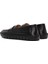 Kadın Siyah Deri Comfort Loafer 5
