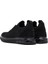Erkek Siyah Kalın Tabanlı Bağcıklı Kumaş Sneaker 24SFD63686F 5