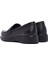 Kadın Siyah Deri Comfort Loafer 24WFD1516FT 5