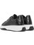 Erkek Siyah Bağcıklı Kalın Tabanlı Deri Sneaker 24WFD632318 5