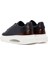 Erkek Lacivert Bağcıklı Deri Sneaker 24WFD611318 5