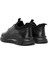 Erkek Siyah Bağcıklı Deri Sneaker 24WFD650618 5