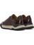 Erkek Kahverengi Bağcıklı Deri Sneaker 24WFD722614 5
