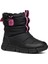 Kız Çocuk Siyah Mongolia Waterproof Kumaş Bot J46APB0FU54C9B8L 5
