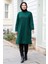 More You Baskı Tunik 1285 - Zümrüt Yeşili 3