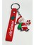 Yılbaşı Noel Baba Silikon Anahtarlık 1