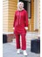 Nelin Tunik Pantolon Ikili Takım 1283 - Bordo 1