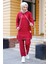 Nelin Tunik Pantolon Ikili Takım 1283 - Bordo 5