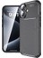 Apple iPhone 16 Plus Uyumlu Kılıf Rugged Armor Karbon Desenli Negro Silikon Arka Kapak Siyah 1
