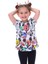 Summer Mickeyli Kız Çocuk T-Shirt (Boyanabilir Kalemleri Hediye ! Yıkama Sonrası Leke Bırakmaz) 2