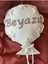 Bebek Takı Yastığı/punch Kırlent /isimli Balon Yastık / 25X35-İÇ Dolgulu-Model KOD:PPK155 1