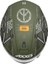 Draken S Iron Peace C6 Matt Green Kapalı Motosiklet Kaskı + Yedek Siyah Vizör - S 4